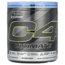 Cellucor, C4 Ultimate Pre-Workout, Eisig Blaue Himbeere, 14,1 Unzen (400 g)