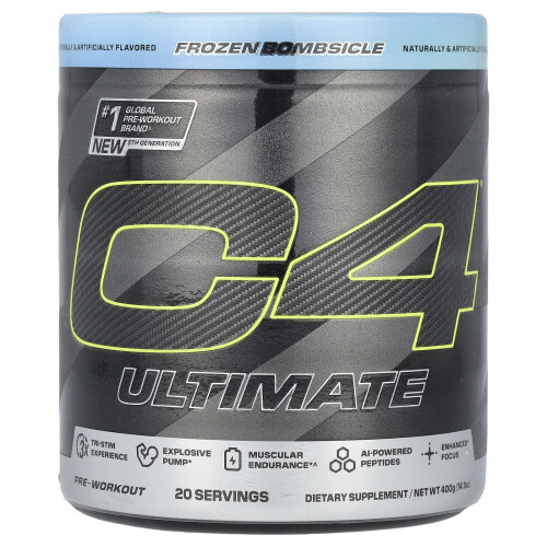 Cellucor, C4 Ultimate Pre-Workout, Gefrorene Bombe-Eis, 14,1 Unzen (400 g)
