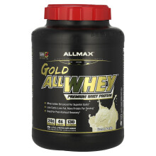 ALLMAX, Gold AllWhey, Premium Molkenprotein, Französische Vanille, 5 lb (2,27 kg)