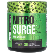 Jacked Factory, Nitro Surge, Pré-Entraînement, Pomme Verte, 8,78 oz (249 g)