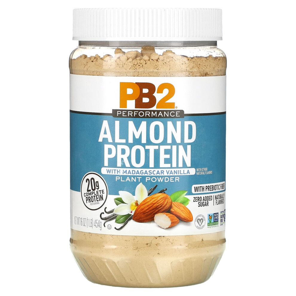 Pb2 Foods , Almond Protein With Madagascar Vanilla, 16 Oz (454 G)