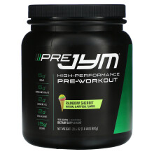 JYM Supplement Science, Pre JYM, Pré-Entraînement Haute Performance, Sorbet Arc-en-Ciel, 1,8 lbs (810 g)