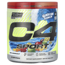 Cellucor, C4 Sport, Pré-Entraînement, Hawaiian PunchÆ Fruit Juicy RedÆ, 8,9 oz (252 g)