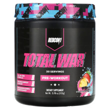 Redcon1, Total War, Pre-Workout, Vice City Erdbeer-Pina Colada, 15,98 oz (453 g)