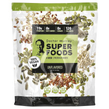 Dr. Murray's, Super Foods, 3-Samen-Proteinpulver, Natur, 2 Pfund (908 g)