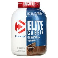 Dymatize, Elite Casein, Reichhaltige Schokolade, 4 Pfund (1,8 kg)