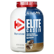 Dymatize, Elite Casein, Kekse & Sahne, 4 Pfund (1,8 kg)