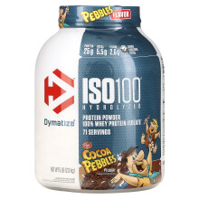 Dymatize, ISO100 Hydrolysiert, 100% Molkenprotein-Isolat, Kakaocerealien, 5 Pfund (2,3 kg)