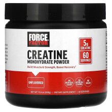 Force Factor, Kreatin-Monohydrat-Pulver, Ungeschmackt, 10,6 oz (300 g)