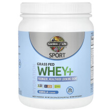 Garden of Life, Sport, Grasgefüttertes Whey+, Vanille, 1 Pfund 0,14 Unzen (457,5 g)