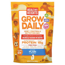 Healthy Heights, Grow Daily, Mélange de Protéines de Lactosérum et de Nutrition, Pour Garçons 10+, Nature, 22,9 oz (650 g)
