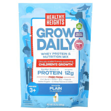 Healthy Heights, Grow Daily, Molkenprotein & Nährstoffmischung, Für Kinder 3+, Natur, 21,7 Unzen (616 g)