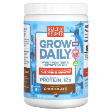 Healthy Heights, Grow Daily, Mélange de Protéines de Lactosérum et de Nutrition, Pour Enfants 3+, Chocolat, 10,9 oz (308 g)