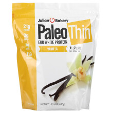 Julian Bakery, Paleo Thin, Eiweißprotein, Vanille, 1,92 lbs (870 g)