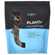 Legion Athletics, Plant+, Veganes Proteinpulver, Holländische Schokolade, 1,61 Pfund (730 g)