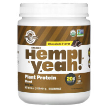 Manitoba Harvest, Bio-Hanf Yeah!, Pflanzenproteinmischung, Schokolade, 1 Pfund (454 g)
