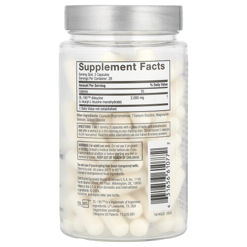 Muscletech MuscleTech, Peptide 185, 2,000 mg, 84 Capsules (666 mg per Capsule) 1