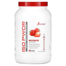 Metabolic Nutrition, ISOpwdr, Isolat de Protéine de Lactosérum, Crème à la Fraise, 3,04 lb (1 380 g)