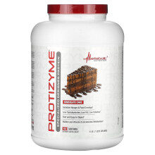 Metabolic Nutrition, Protizyme, Protéine Spécialement Conçue, Gâteau au Chocolat, 4 lb (1 820 g)