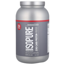Isopure, Zero Carb, Proteinpulver, Erdbeer-Sahne, 3 lb (1,36 kg)