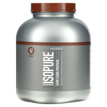 Isopure, Poudre de Protéines Faible en Glucides, Chocolat Hollandais, 4,5 lb (2,04 kg)