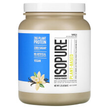 Isopure, Pflanzliches Proteinpulver, Vanille, 1,23 Pfund (560 g)