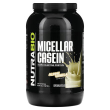NutraBio, Caséine Micellaire, Vanille Alpine, 2 lb (907 g)
