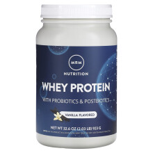 MRM Nutrition, Molkenprotein, Vanille, 2,03 lbs (923 g)
