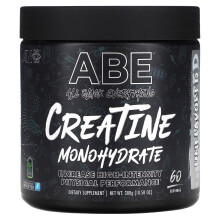 ABE, Creatină monohidratată, Necondimentată, 10.58 oz (300 g)