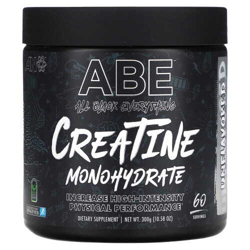 ABE, Creatine Monohydrate, Unflavored, 10.58 oz (300 g)