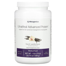 Metagenics, UltraMeal Advanced Protein, Medizinisches Lebensmittel, Französische Vanille, 1 lb 4,74 Unzen (588 g)