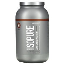 Isopure, Poudre de Protéine Faible en Glucides, Chocolat Hollandais, 3 lb (1,36 kg)