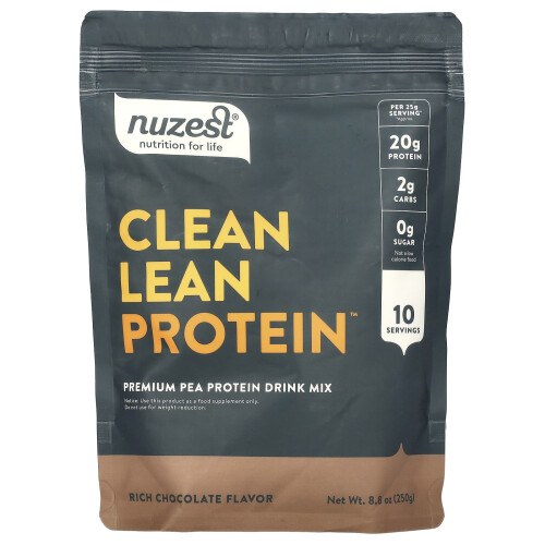Nuzest, Protéine Clean Lean, Chocolat Riche, 8,8 oz (250 g)