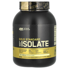 Optimum Nutrition, Gold Standard 100% Isolate, Reichhaltige Vanille, 2,91 lb (1,32 kg)