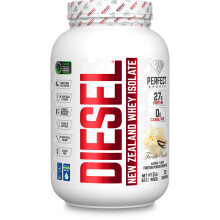 PERFECT Sports, Diesel, Neuseeland Whey Isolat, Französische Vanille, 2 lb (908 g)