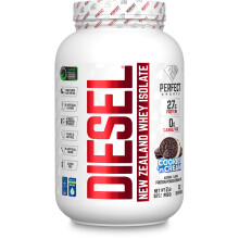 PERFECT Sports, Diesel, Isolat de Lactosérum de Nouvelle-Zélande, Cookies 'n Crème, 2 lb (908 g)