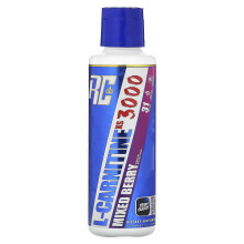 Ronnie Coleman, Édition Vitale, L-Carnitine XS 3000, Baies Mixtes, 16 fl oz (473,28 ml)