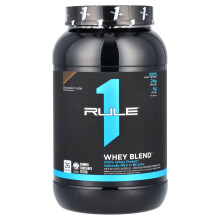 Rule One Proteins, Mélange de Lactosérum, Mélange de Poudre de Protéine à Boire, Chocolat Fudge, 2,01 lb (910 g)