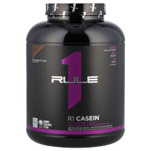 Rule One Proteins, Mélange de Poudre de Protéine R1 Caséine à Boire, Chocolat Fudge, 4,01 lb (1,82 kg)