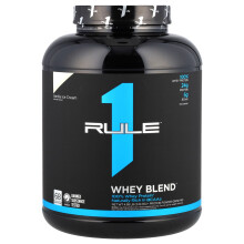 Rule One Proteins, Mélange de Lactosérum, Mélange de Poudre de Protéine à Boire, Glace à la Vanille, 4,95 lb (2,24 kg)
