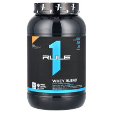 Rule One Proteins, Whey Blend, Proteinpulver Getränkemischung, Leicht gesalzenes Karamell, 1,99 lb (905 g)