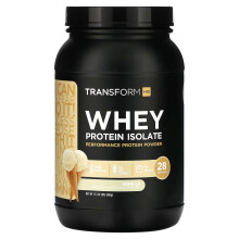 TransformHQ, Isolat de Protéine de Lactosérum, Vanille, 2 lb (882 g)