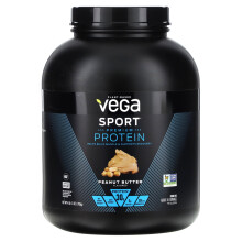 Vega, Sport, pflanzliches Premium Protein, Erdnussbutter, 4 lb 4,1 oz (1,93 kg)