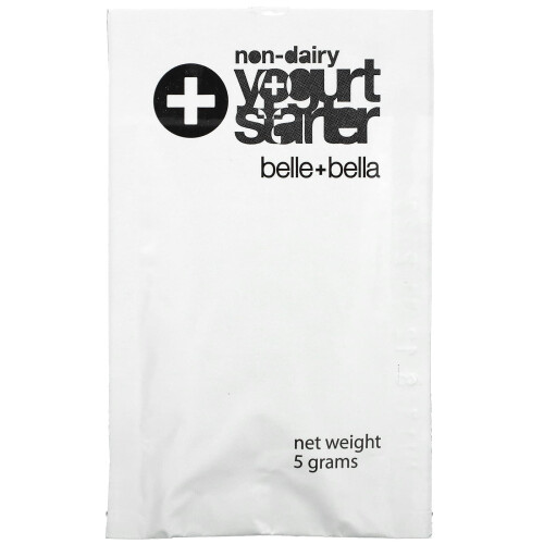 Belle+Bella, Pflanzlicher Joghurt-Starter, 4 Beutel, je (5 g) 2