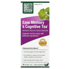 Bell Lifestyle, Thé Ezee Mémoire et Cognition, 20 Sachets de Thé (30 g)