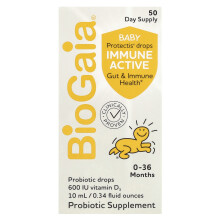 BioGaia, Baby Protectis Tropfen, Immunaktiv, 0-36 Monate, 0,34 fl oz (10 ml)
