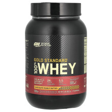 Optimum Nutrition, Gold Standard 100% Whey, Schokoladen-Erdnussbutter, 2 lb (907 g)