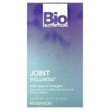 Bio Nutrition, Gelenkwohlbefinden mit Typ-II-Kollagen, 60 Kapseln