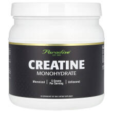 Paradise Herbs, Créatine Monohydrate, Non Aromatisé, 500 g