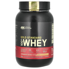 Optimum Nutrition, Gold Standard 100% Whey, Fraise Banane, 2 lb (907 g)